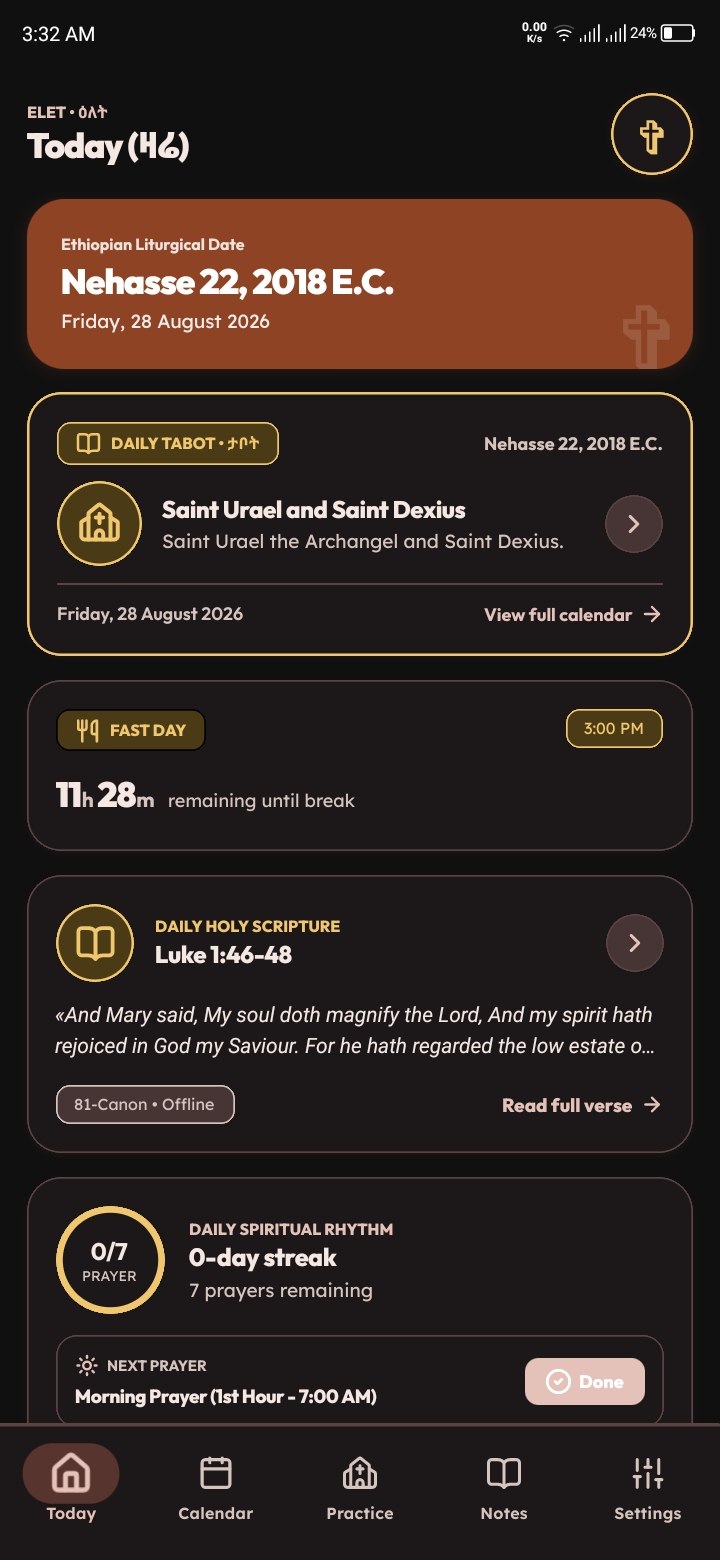 Today Screen Liturgy & Tabot